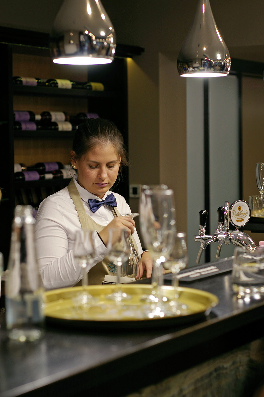 Divina Hotel opening - colleague working