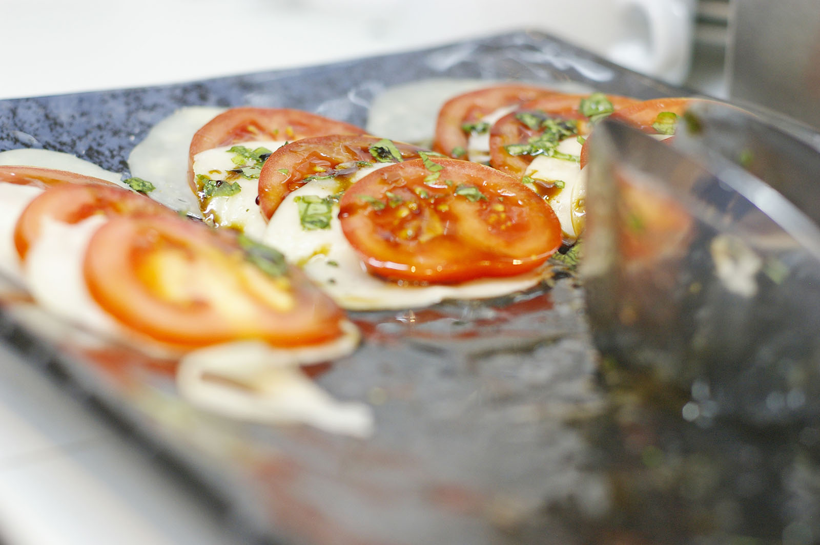 Divina Hotel opening - mozzarella+tomato
