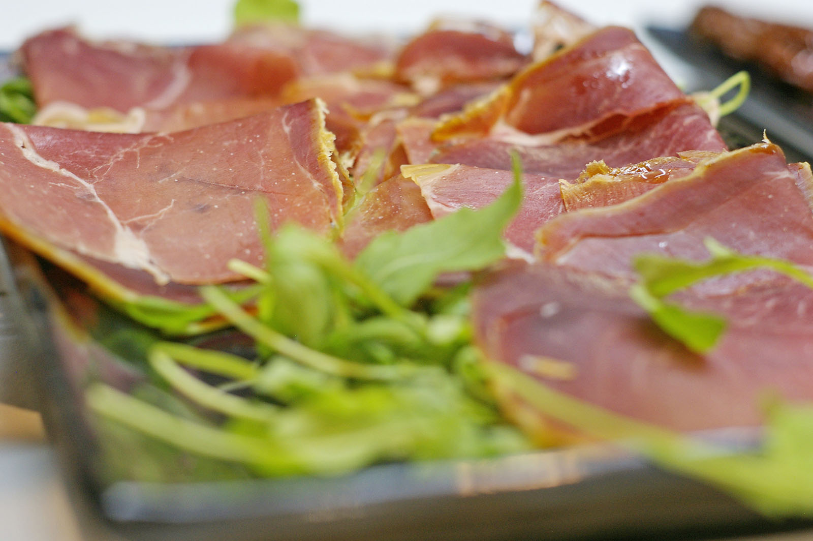 Divina Hotel opening - slices of ham