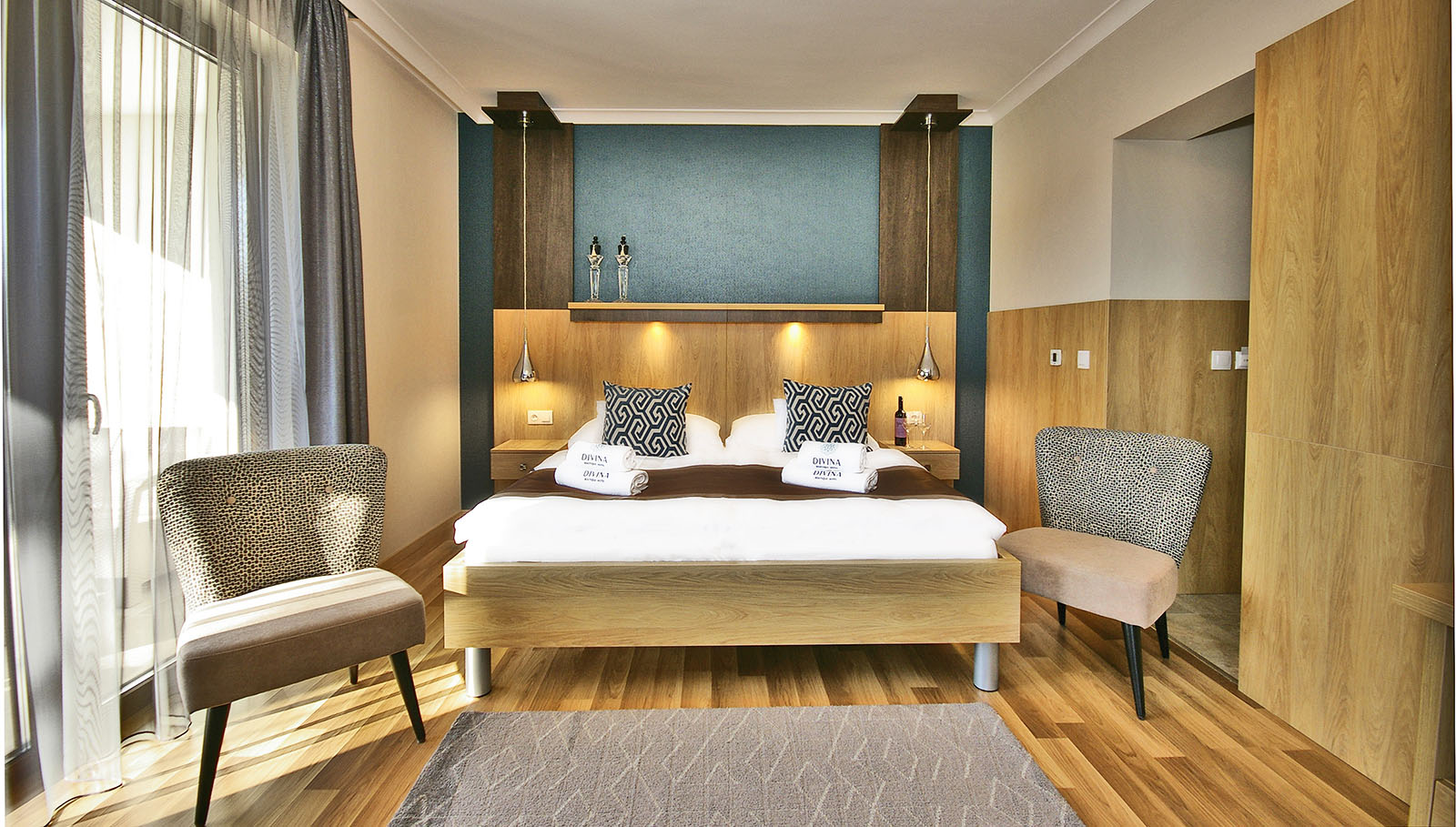 Divina Boutique Hotel Harkány - szépen berendezett szoba