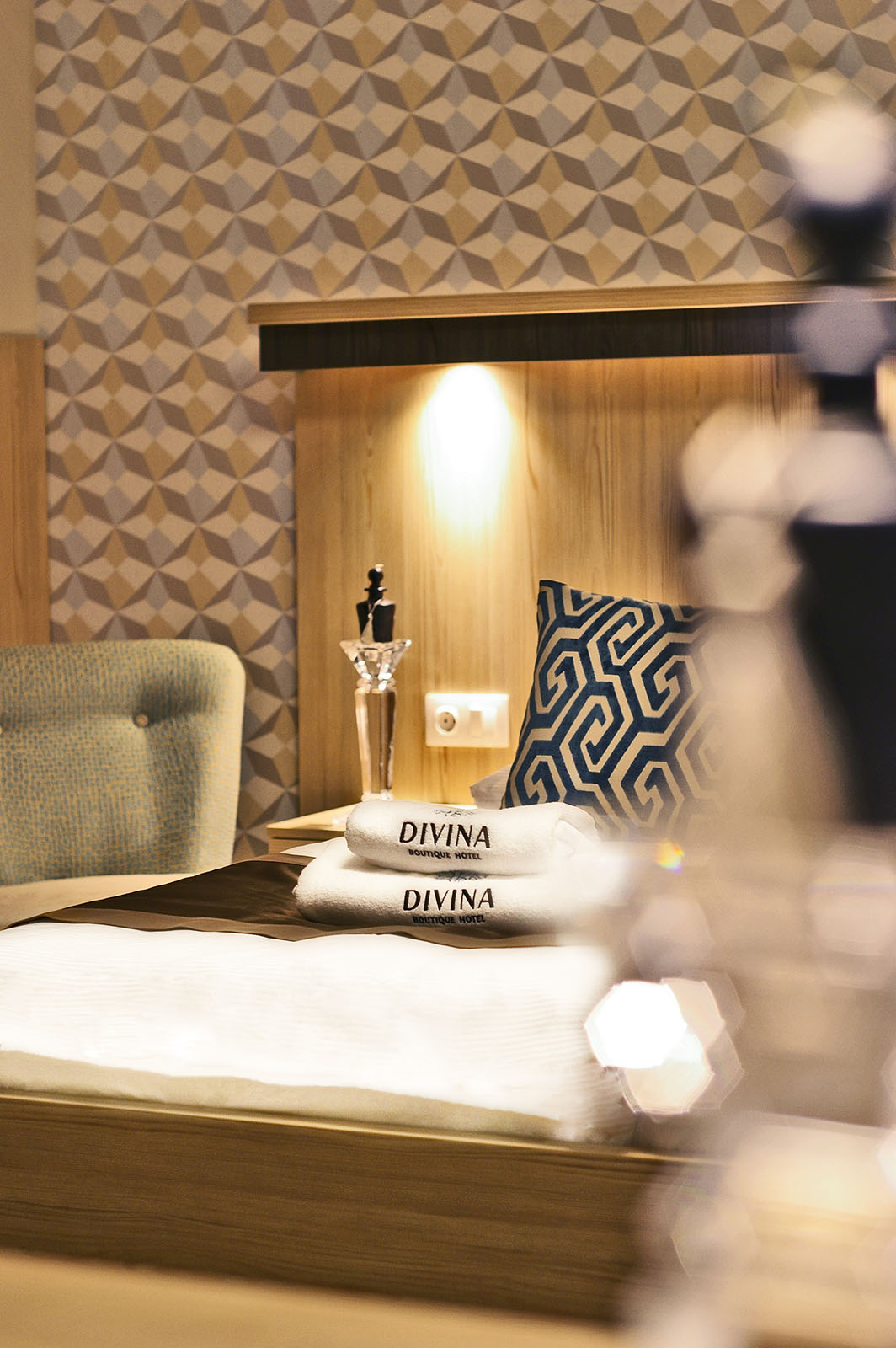 Divina Boutique Hotel Harkány - szoba részlet