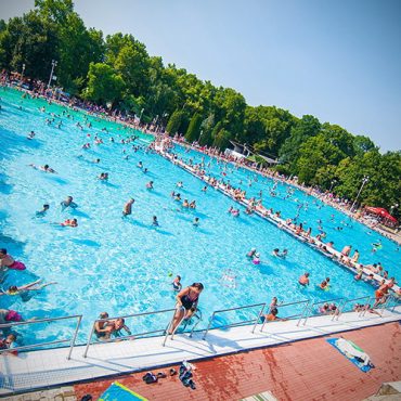 Harkányi strand, Lepke-medence
