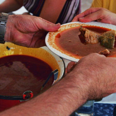 Halászlé készül!