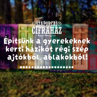 Közösségi pavilon építés a Cifraházban, Szaporcán, az Ormánságban!