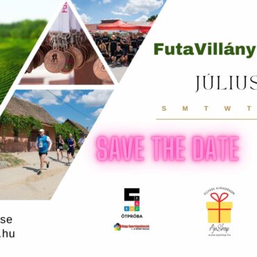 FutaVillány, futás Villányban 2023 plakát