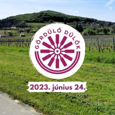 Gördülő Dűlők 2023 Villány - plakát