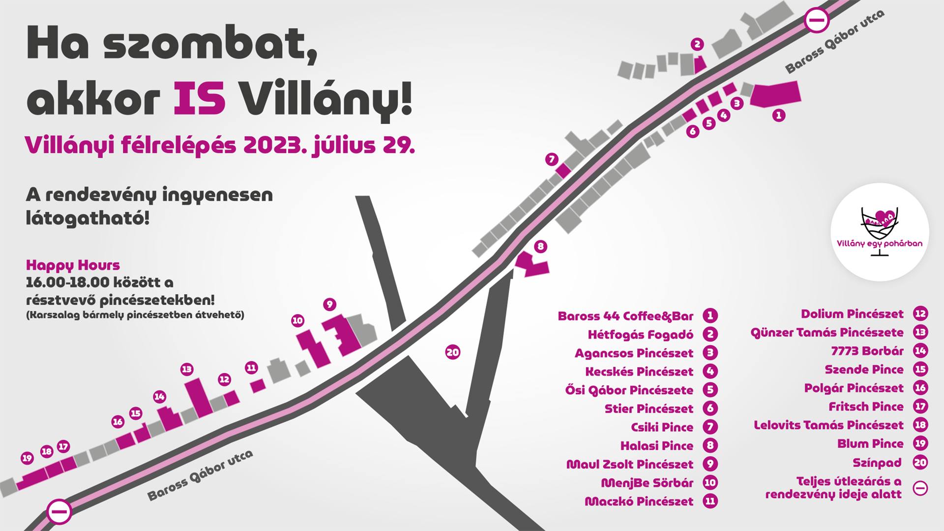 Ha szombat, akkor is Villány! - 2023.07.29. - plakát