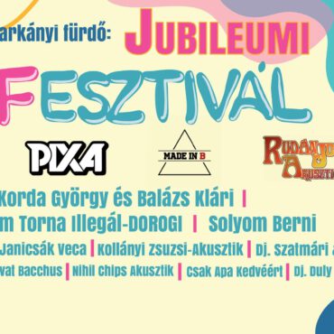 Harkányi Fürdőfesztivál - 200 éves jubileum - plakát