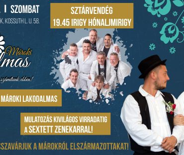 Mároki lakodalmas fesztivál 2023 - poszter