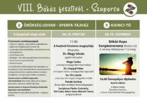 Bőköz Fesztivál Programfüzet