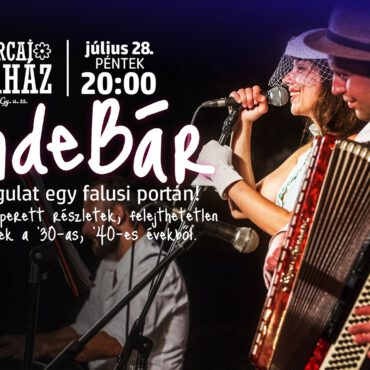 NemdeBár koncert Szaporcán, a Cifraházban - plakát