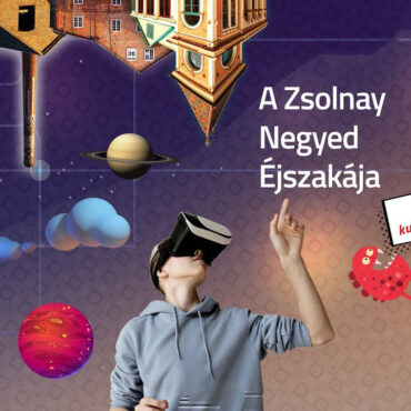 Zsolnay Negyed Éjszakája 2023 - plakát