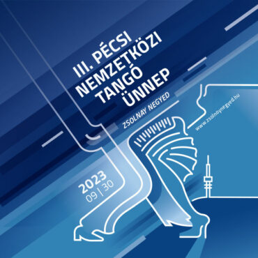 Pécsi Nemzetközi Tangó Ünnep 2023 - plakát