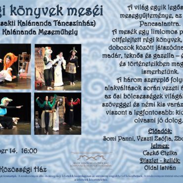Régi Könyvek Meséi - 2023.10.14. - Sellye - plakát
