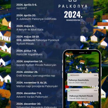 Palkonya Gasztrofalu 2024 - eseménynaptár, plakát