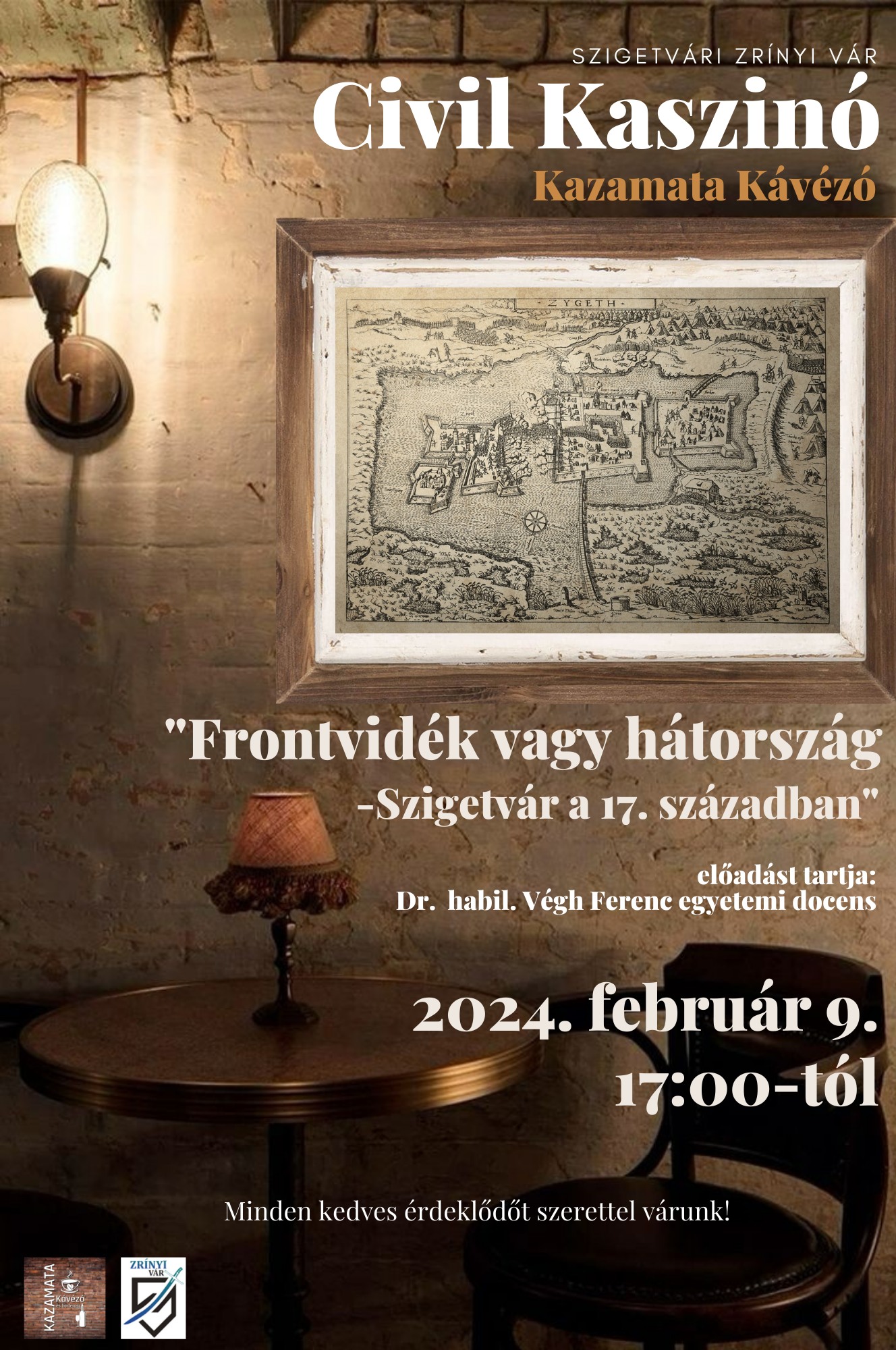 Civil Kaszinó Szigetváron - 2024.02.09. - plakát