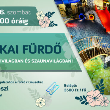 Éjszakai fürdőzés 2024.03.16-án, a hosszúhétvégén , újra!