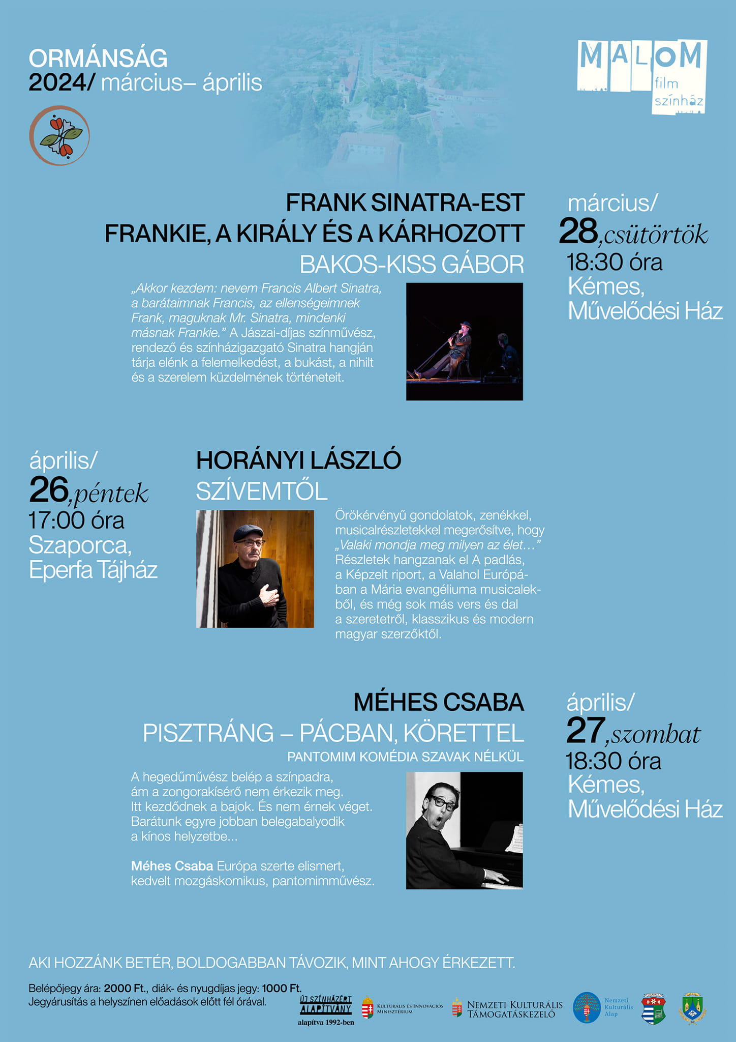 Horányi László előadása az Eperfa Tájházban - 2024. április