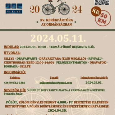 Ormánsági kerékpártúra 2024