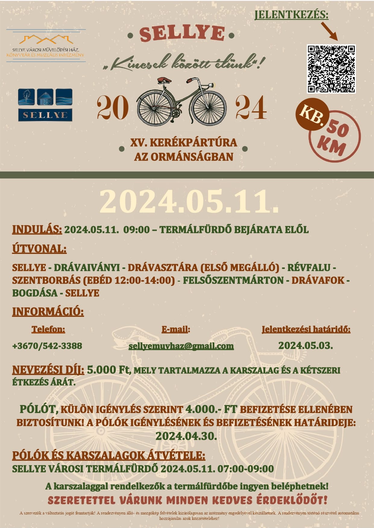 Ormánsági kerékpártúra 2024