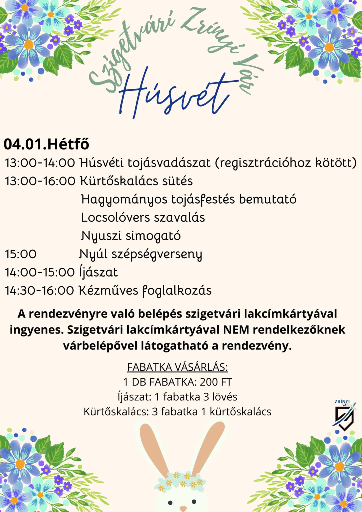 Szigetvár, Húsvét, 2024