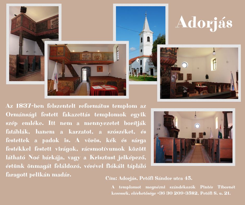 Adorjási Református Templom - A Harkányi Tourinform jóvoltából