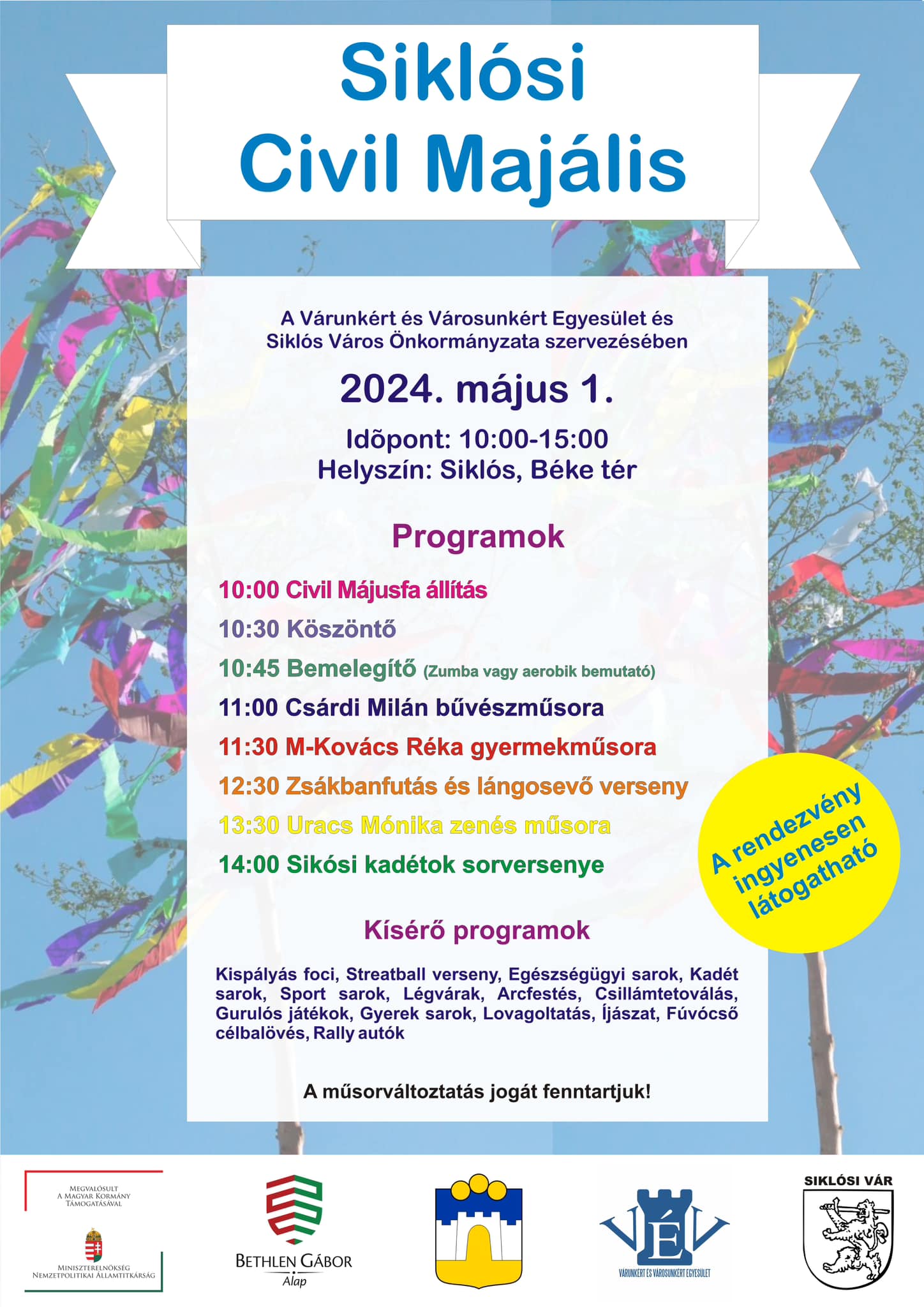 Siklós, majális, 2024.05.01.