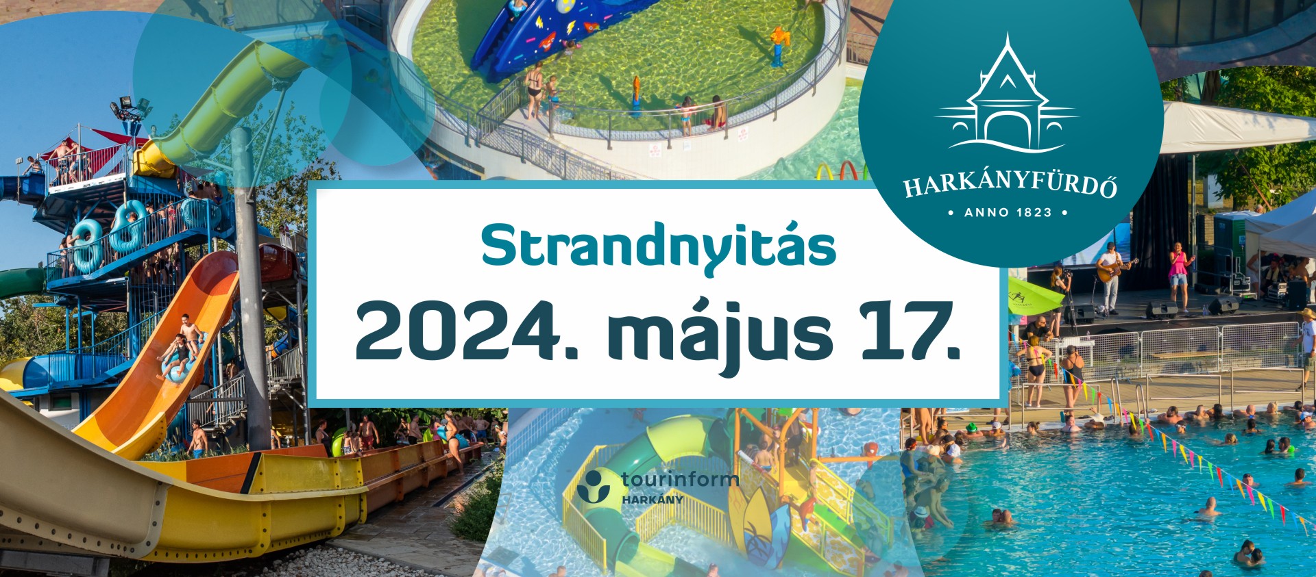 Harkányi Strand nyitás 2024