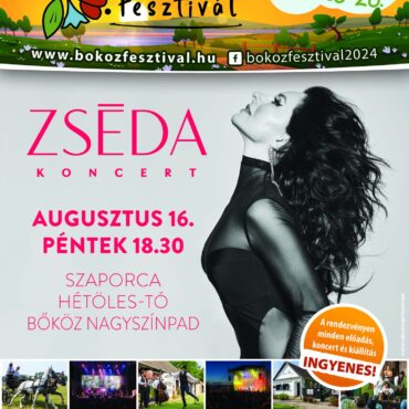 Zséda koncert a Bőköz fesztiválon, 2024