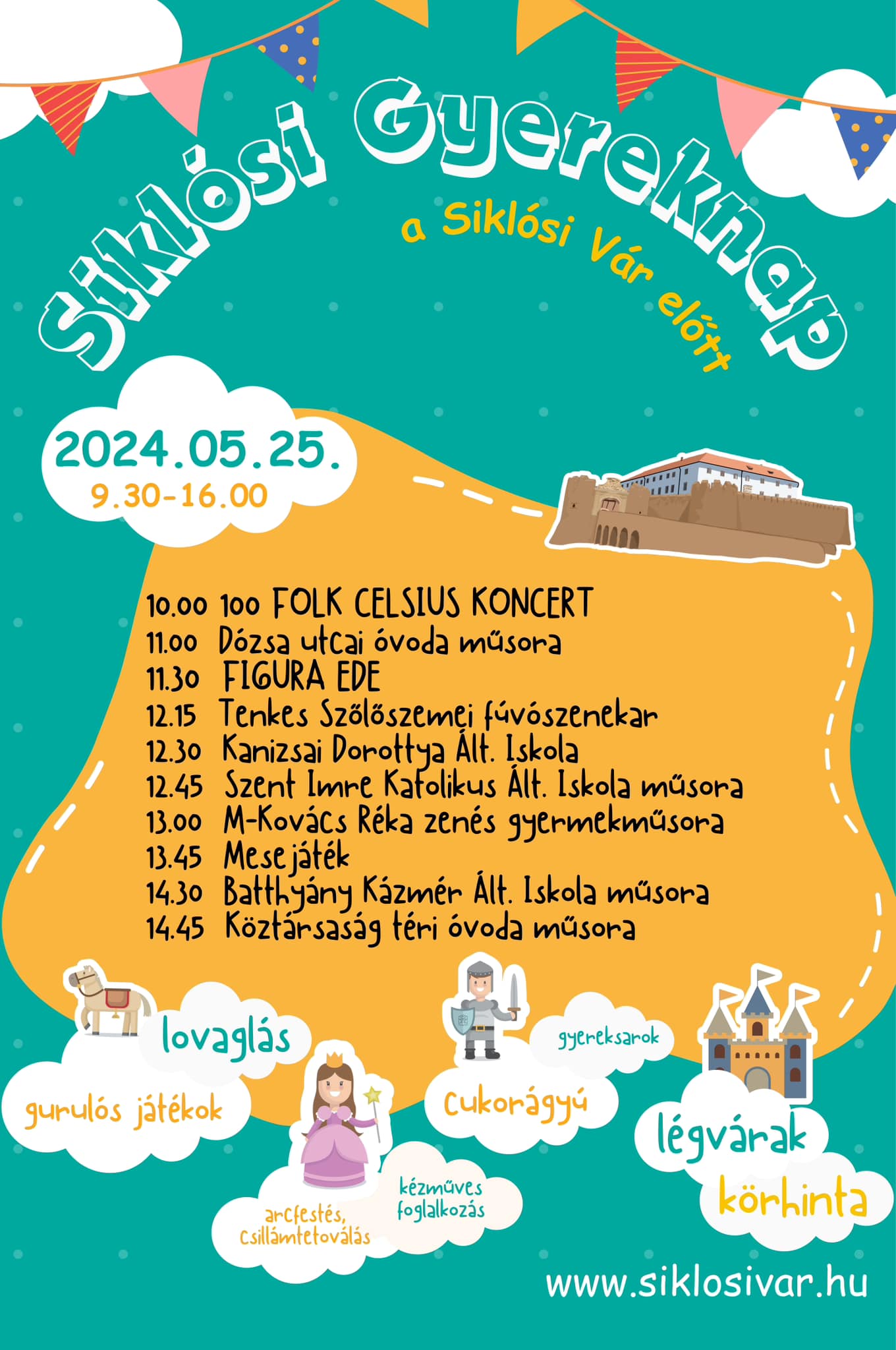 Gyereknap Siklóson - 2024.05.25. a 100 Folk Celsius Koncertjével