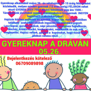 Gyermeknap a Dráván 2024, Drávai Sétahajózás