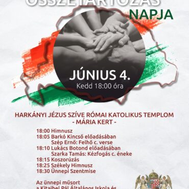 Nemzeti Összetartozás Napja Harkány, 2024, Jézus Szíve Plébánia
