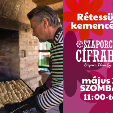 Rétessütés kemencében, az Ormánságban, a Cifraházban 2024.05.18-án