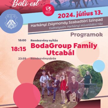 Harkány Hangfürdő a Zsigmondy Sétányon - 2024.07.13. - BodaGroup Family