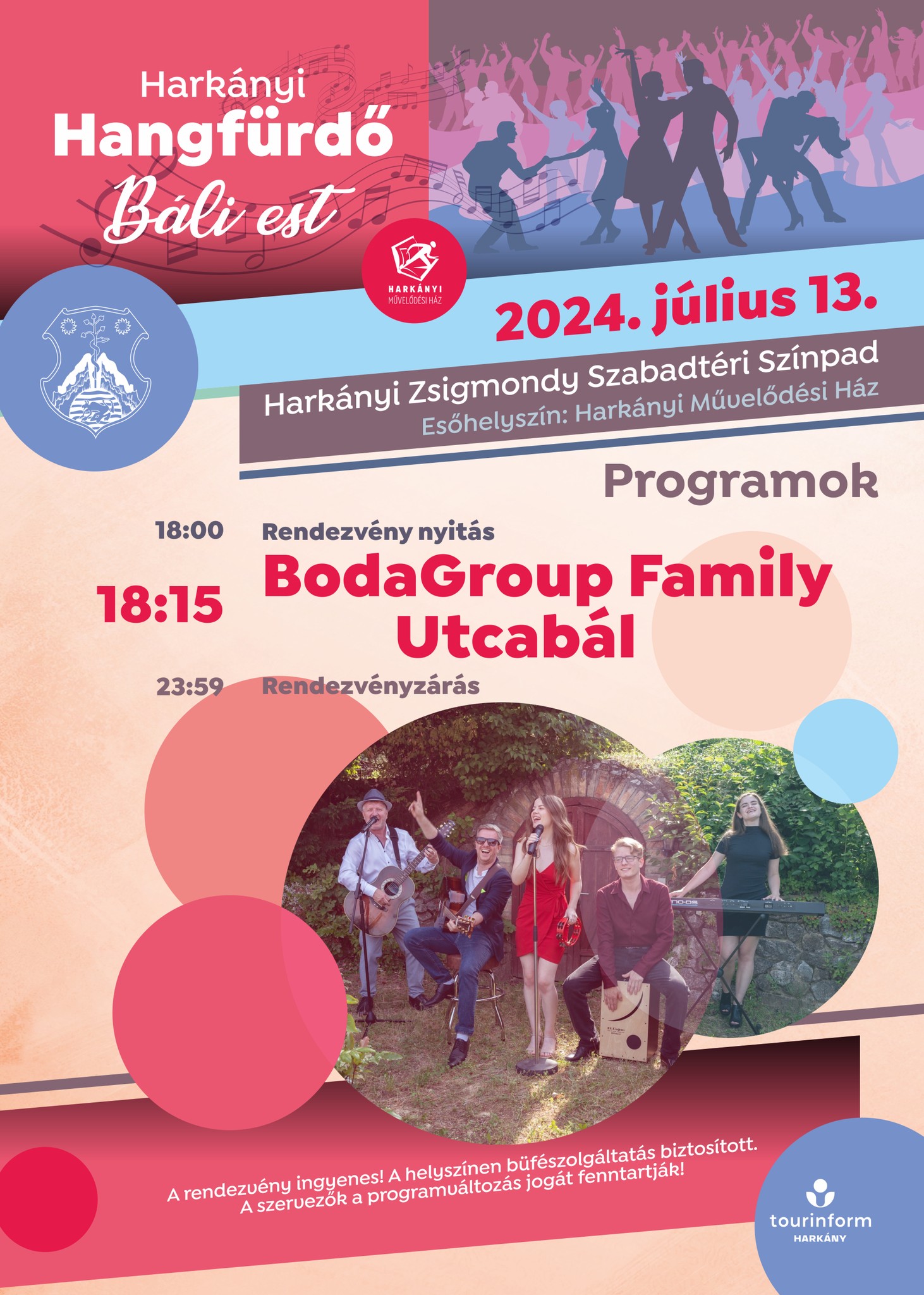 Harkány Hangfürdő a Zsigmondy Sétányon - 2024.07.13. - BodaGroup Family