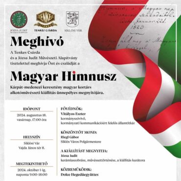Magyar Himnusz - kiállítás, akotóművészet, képzőművészet Siklóson, a várban 2024.08.18. - 2024.10.01. között