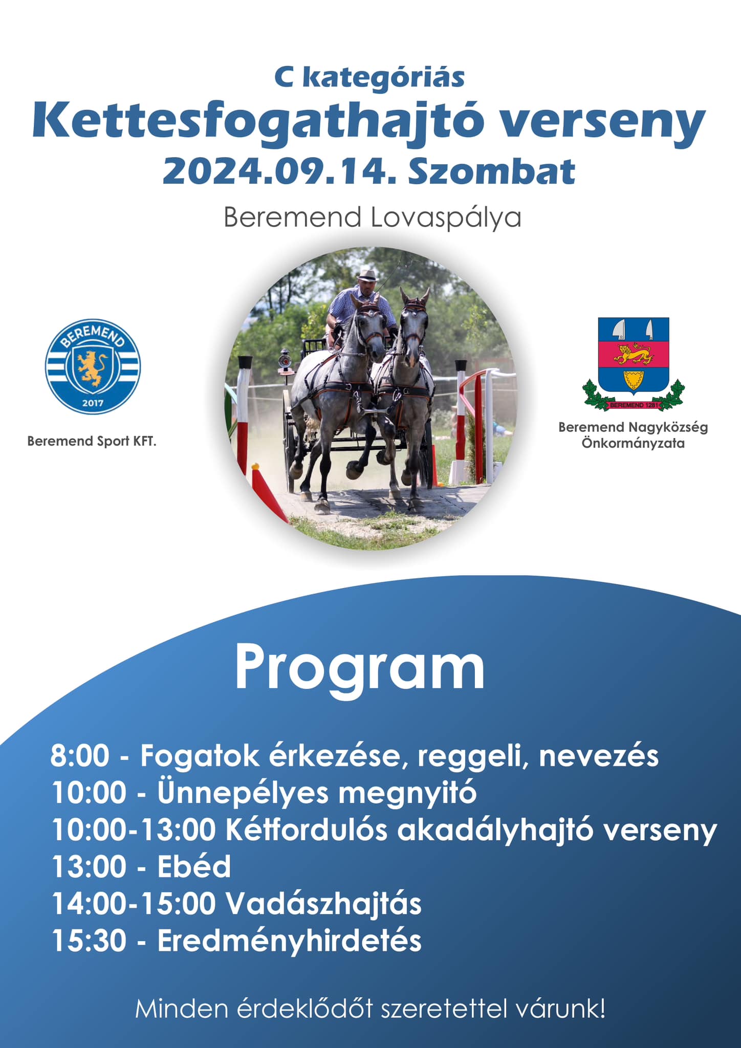 Kettesfogathajtó verseny Beremenden, 2024.09.14.