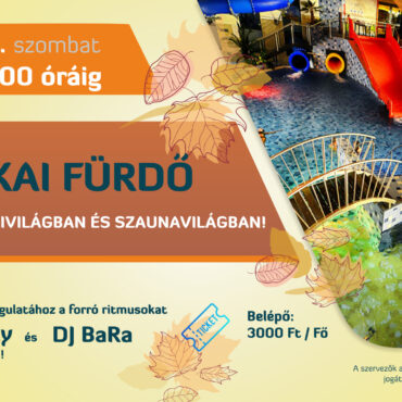 Éjszakai fürdő Harkányban - beköszöntött az ősz - 2024.10.05.