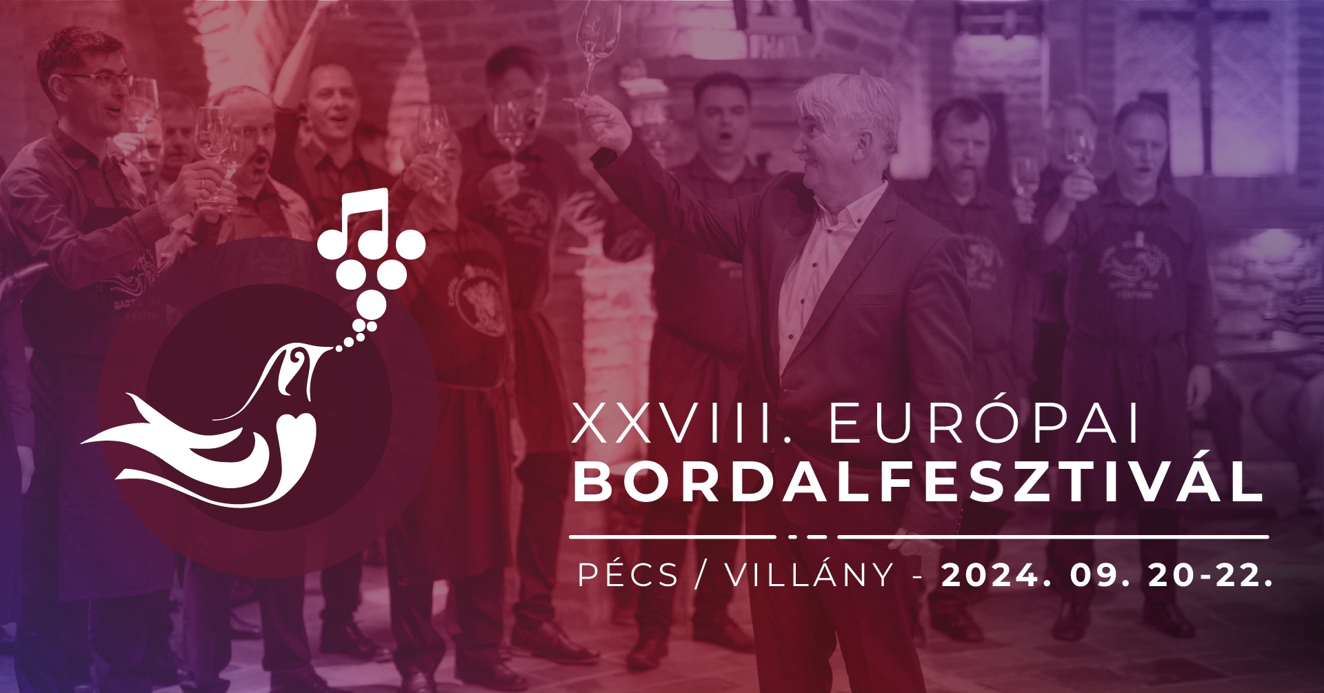 Bormustra Pécsen, a Kodály Központban, 2024.09.21. - Európai Bordalfesztivál