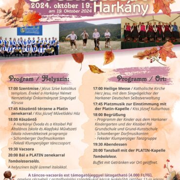 Herbstfest Harkányban, 2024.10.19-én