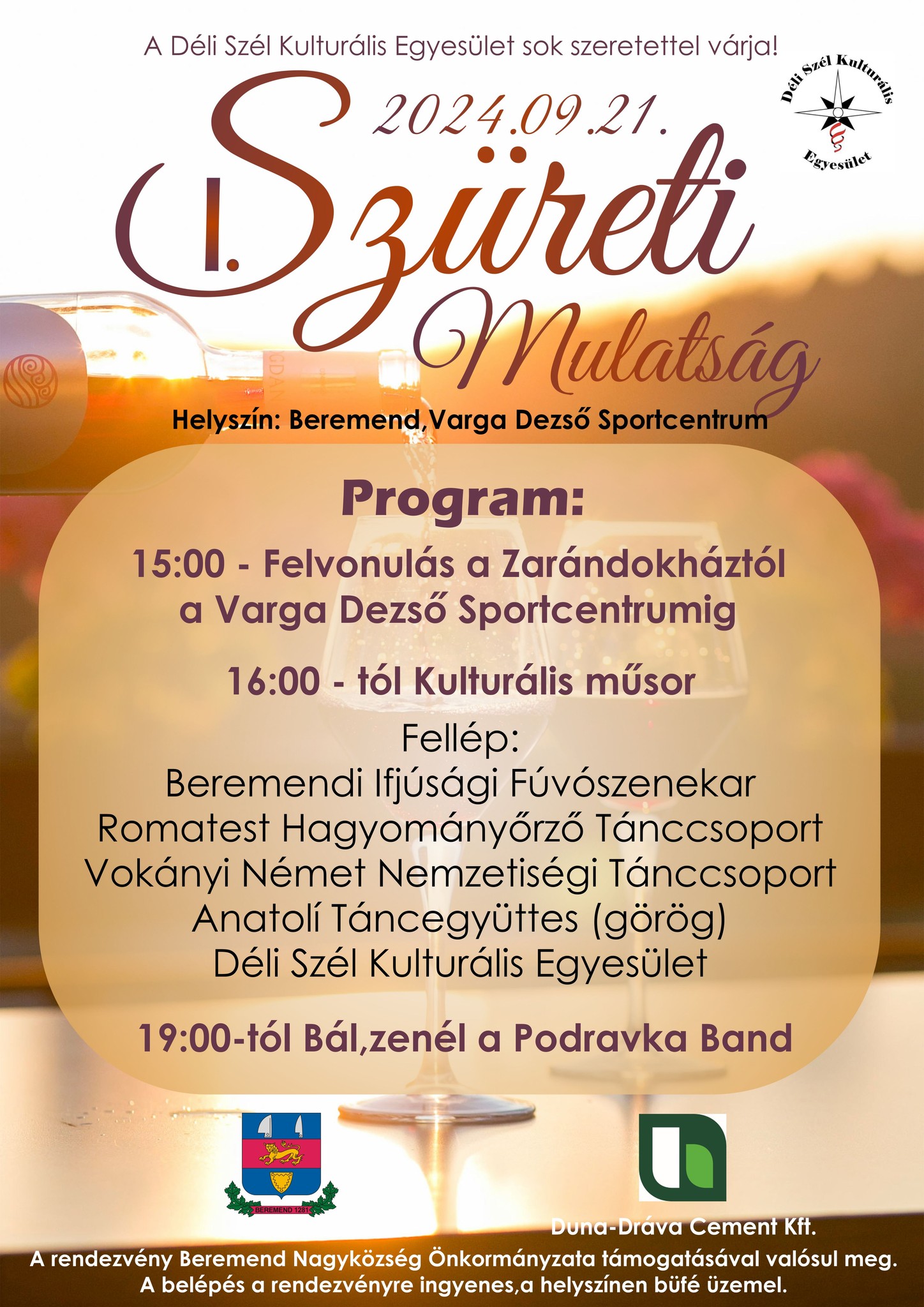 Szüreti Mulatság Beremenden - 2024.09.21.