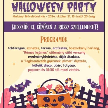 Halloween party Harkányban - 2024.10.31.