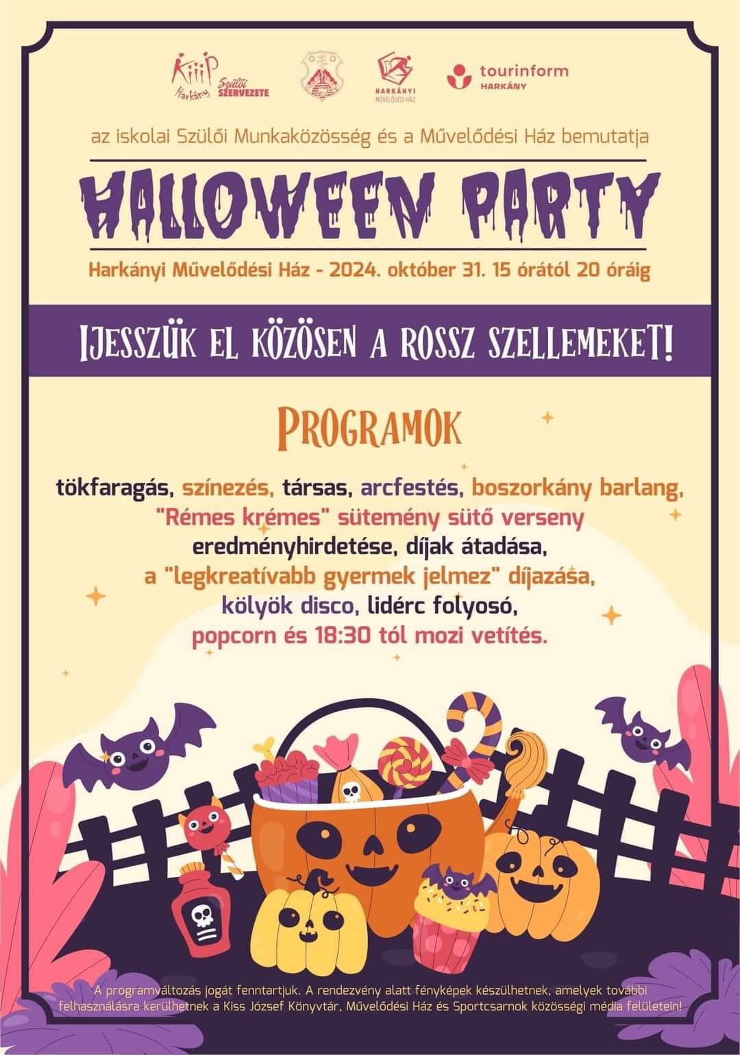 Halloween party Harkányban - 2024.10.31.