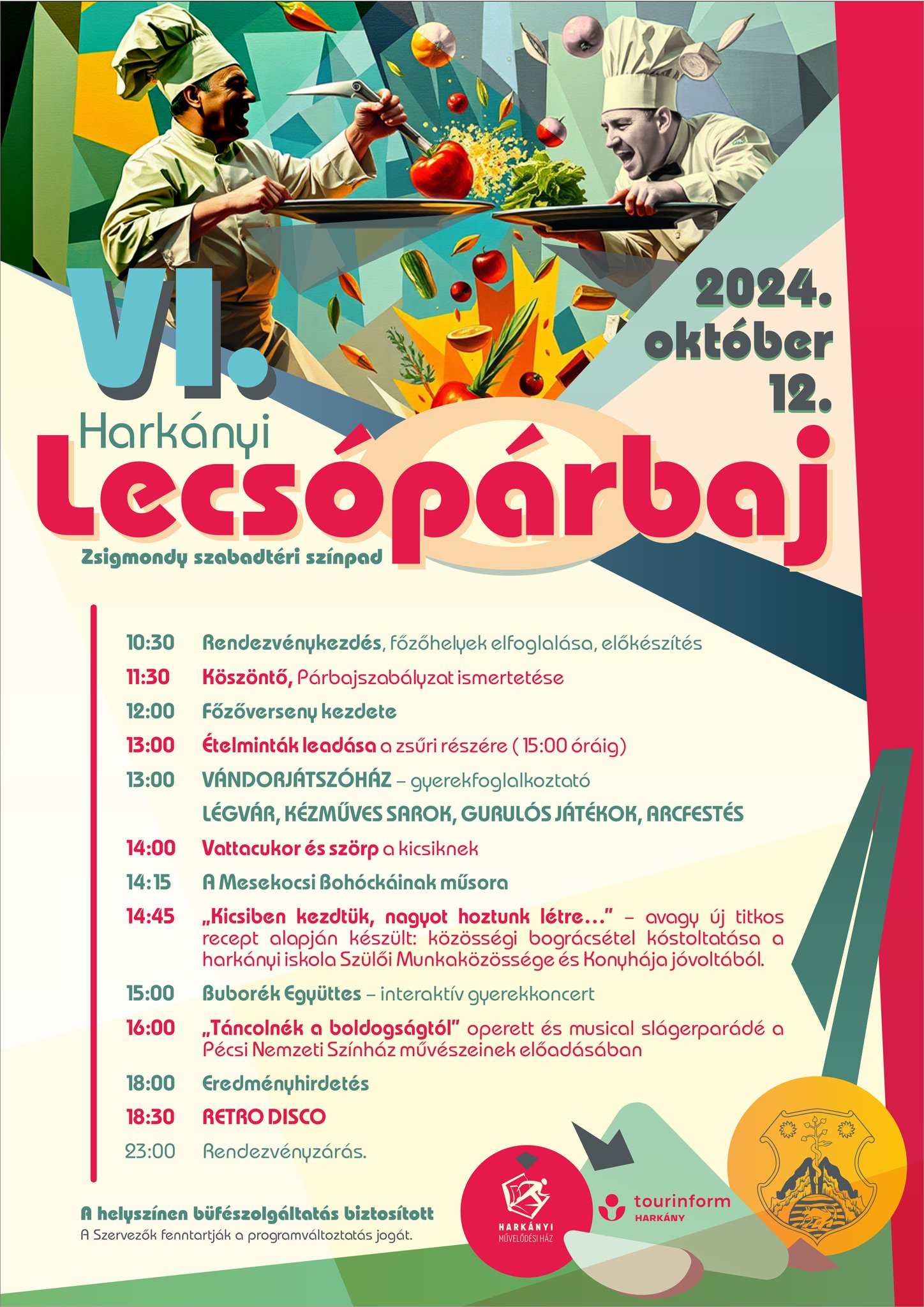 Lecsó párbaj és főzőverseny Harkányban - 2024.10.12.