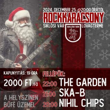 Rockkarácsony Siklós, 2024.12.25.