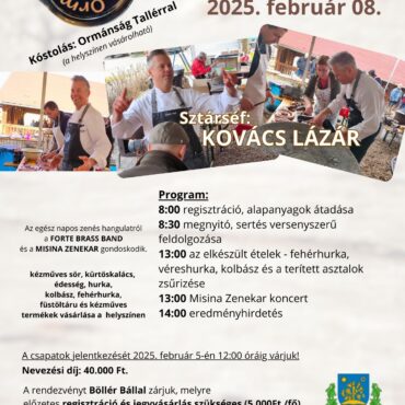 Fehérhurka Fesztivál Sellye, 2025, Kovács Lázár sztárséffel és Böllér Bállal