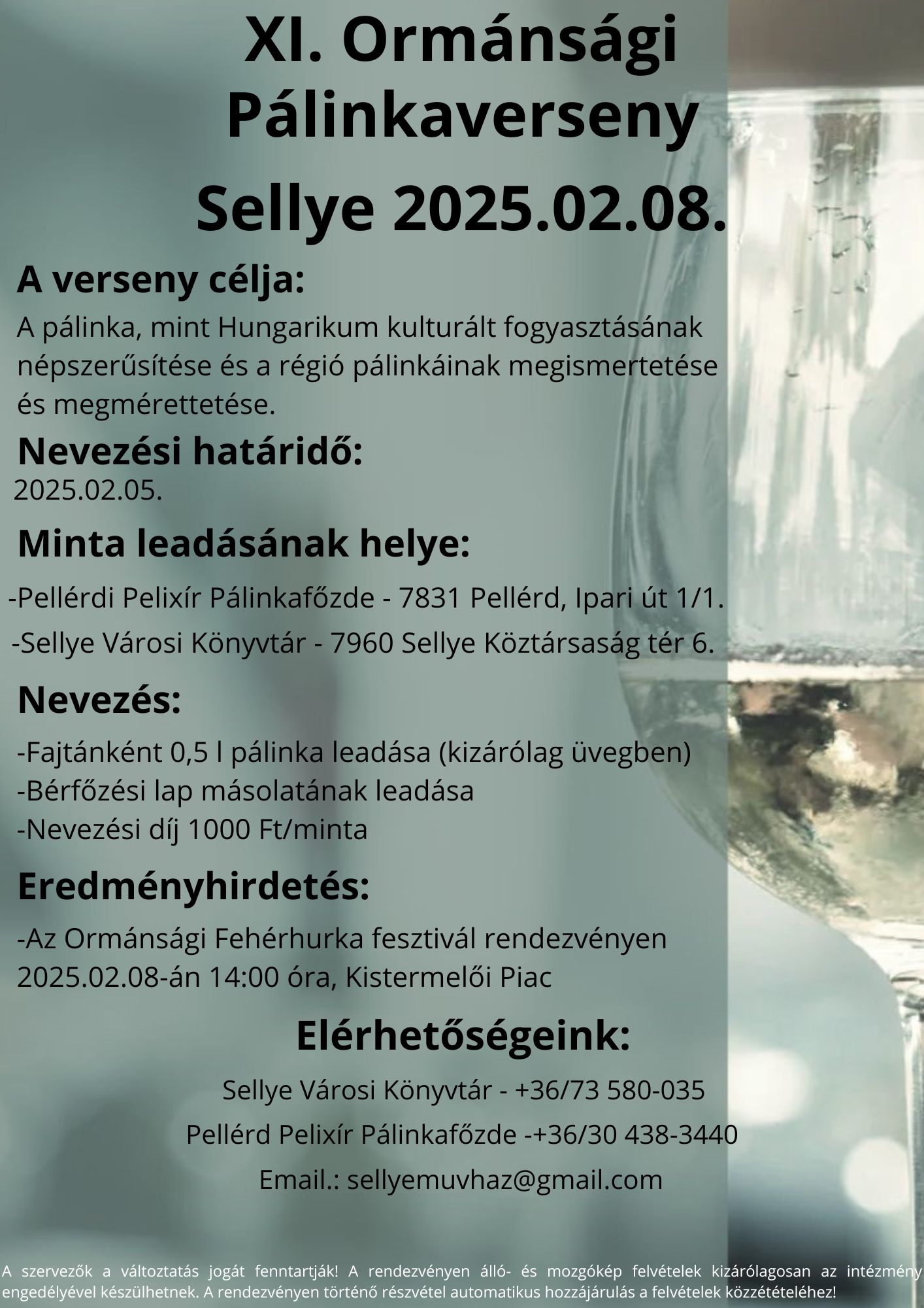 Pálinkaverseny, pálinkafőző verseny, Sellye, 2025.02.08.
