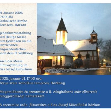 Mise a Harkányi Jézus Szíve Plébánián, 2025.01.26.
