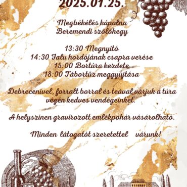 Beremend, Vince-nap, 2025.01.25.