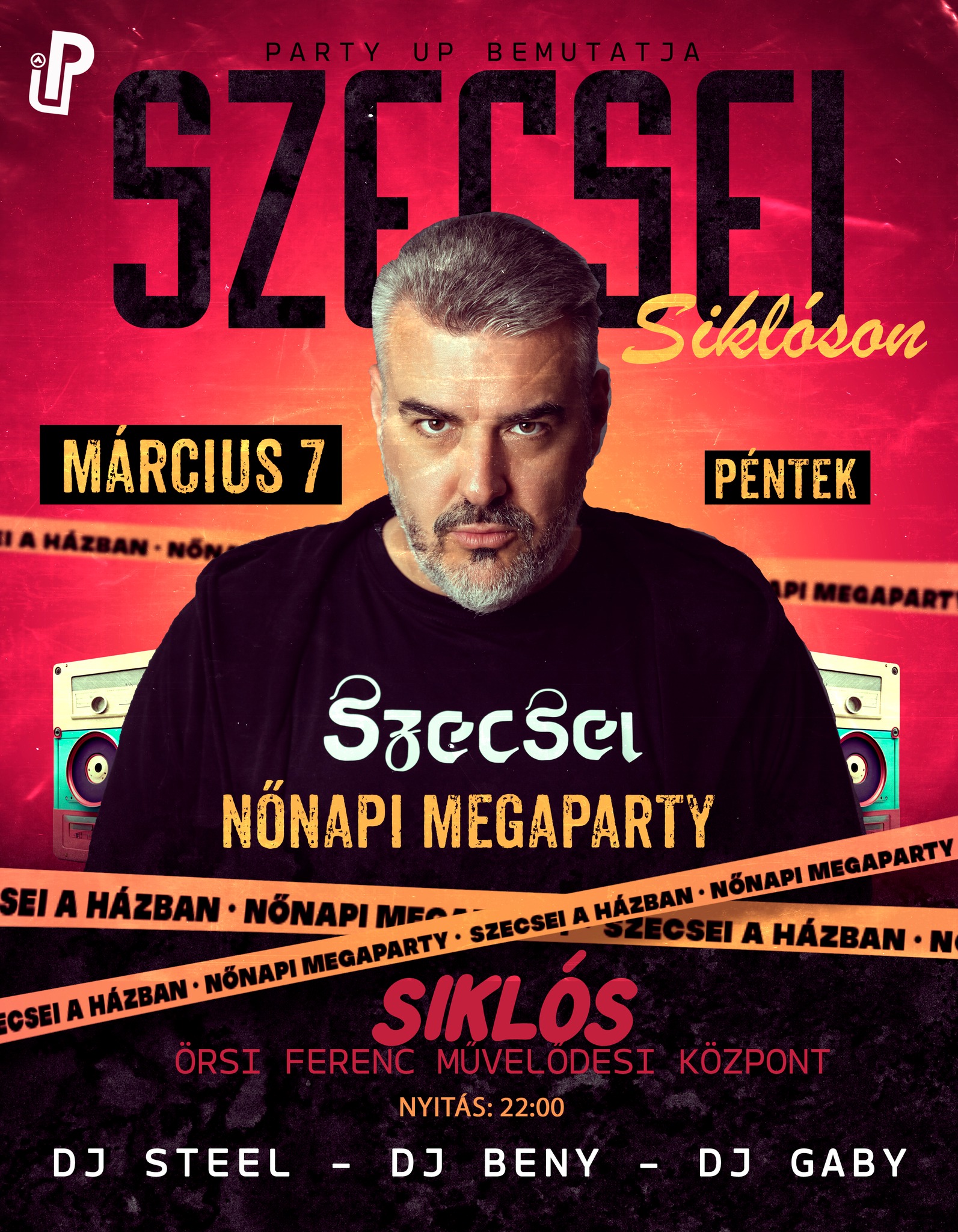 DJ Szecsei koncert Siklóson, nőnap alkalmából, 2025.03.07.